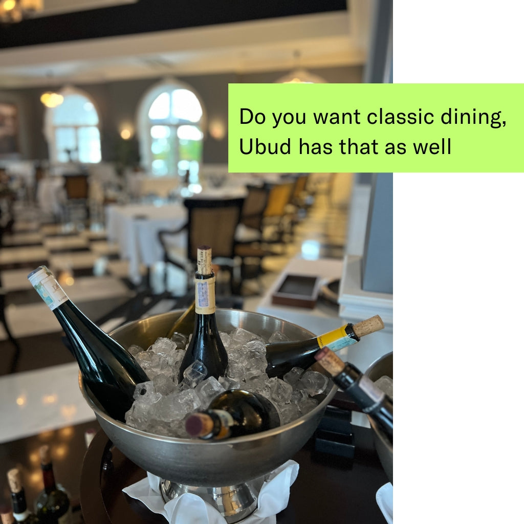 FINE DINING IN UBUD, BALI Guide [Ebook + digital maps]